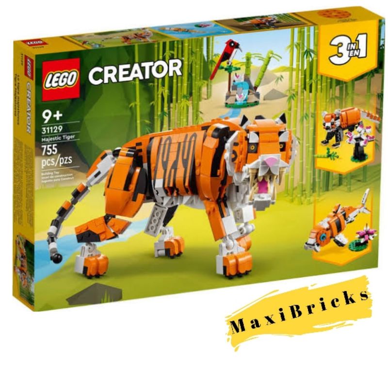 Lego Creator 31129 Majestic Tiger | Shopee Philippines