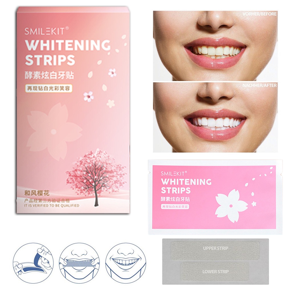 SMILEKIT Teeth Whitening KIT 16LED Rechargeable Teeth Whitener ...