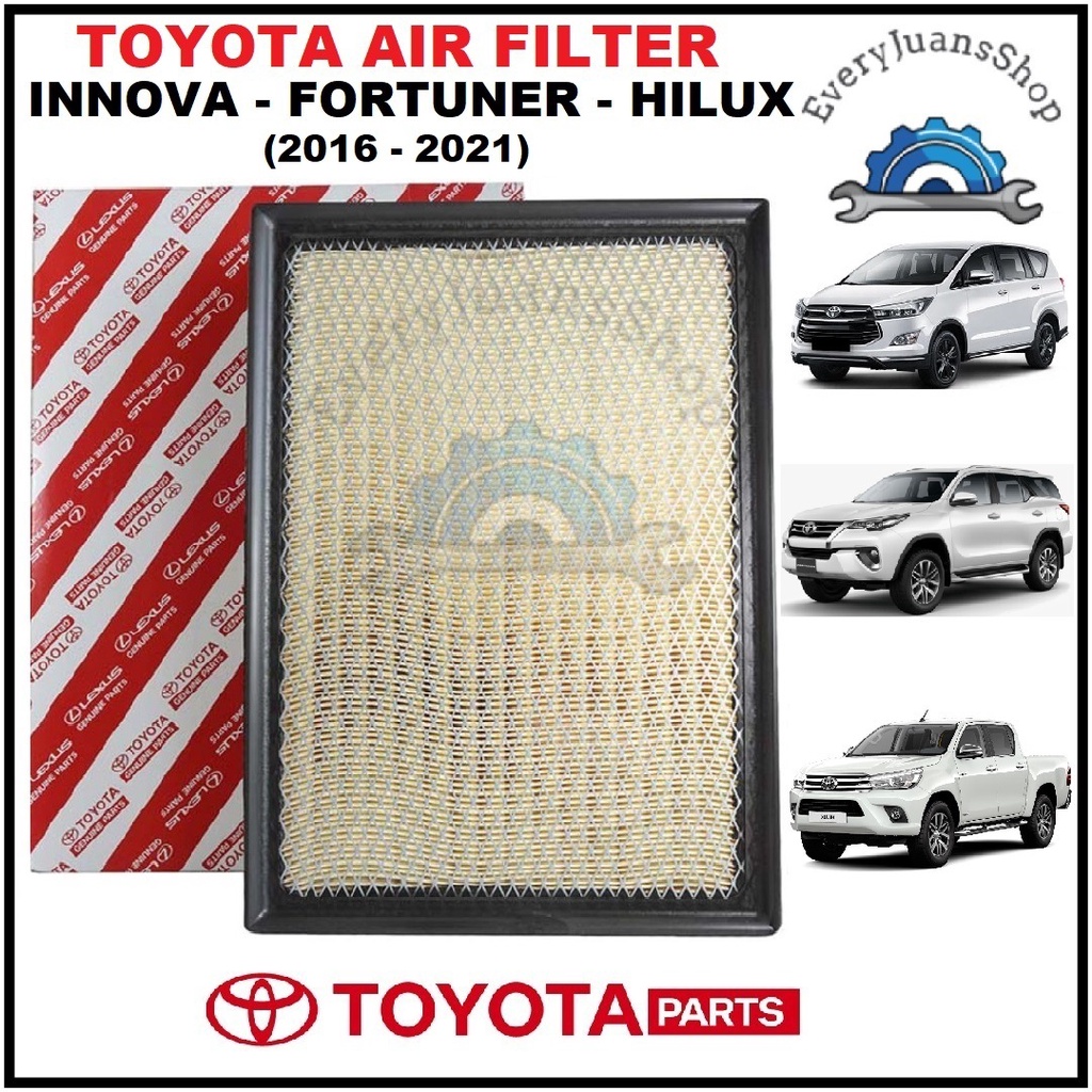 Toyota Air Filter Innova Fortuner Hilux ( 2016 2021 ) Shopee