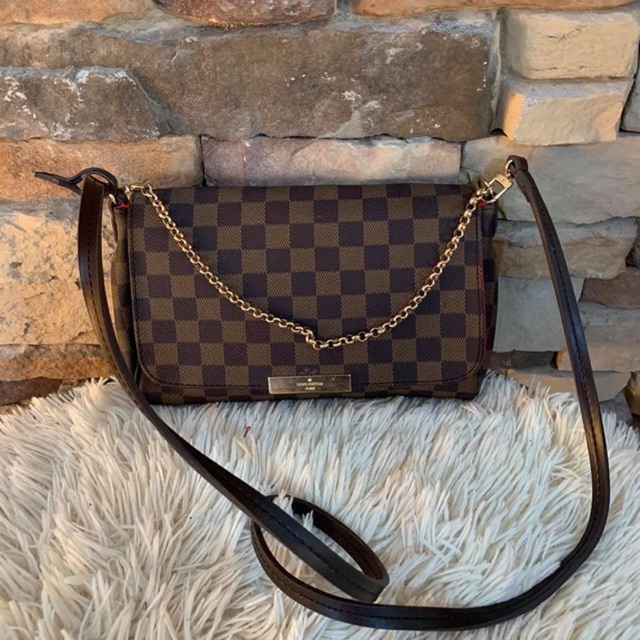 Lv ebene store sling bag