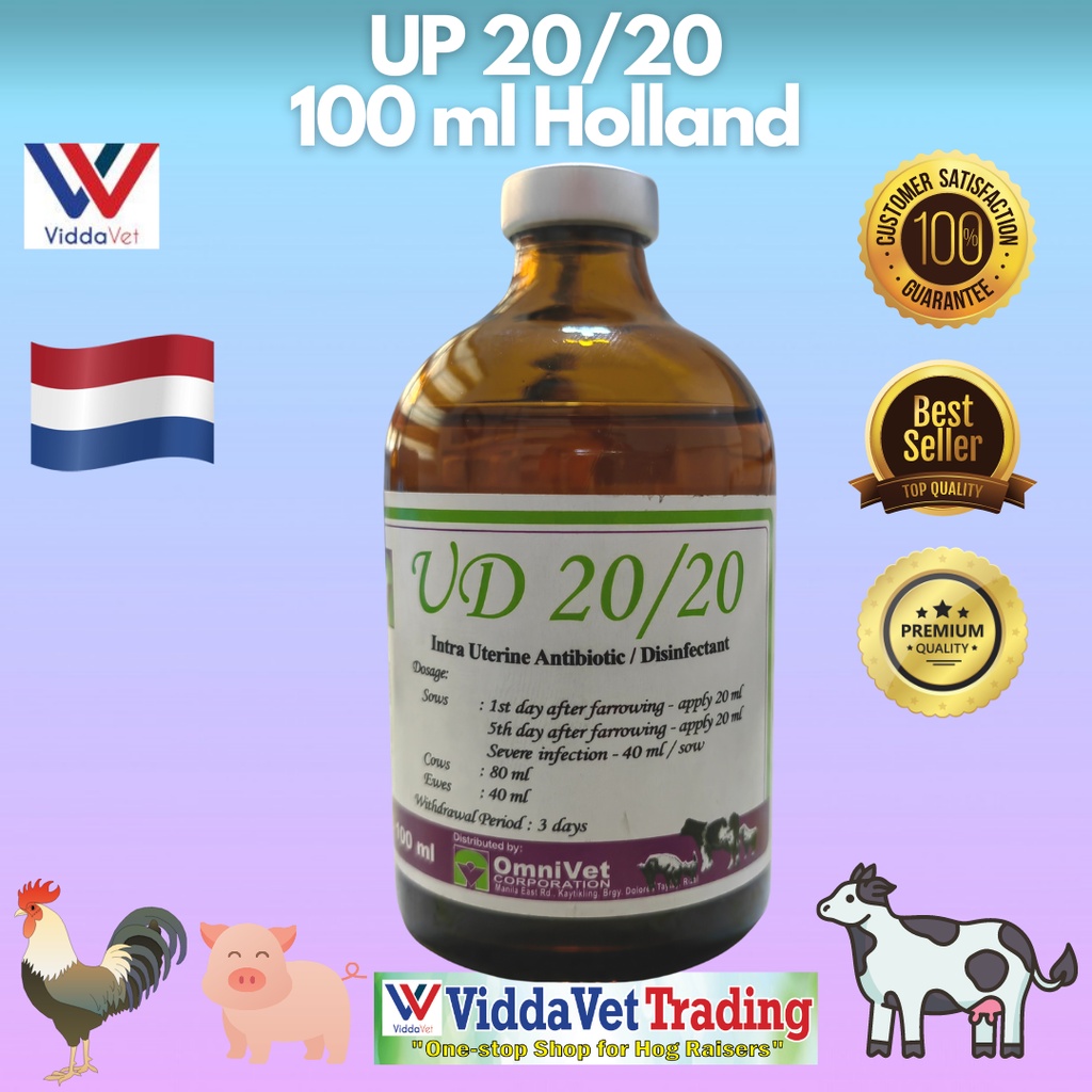 Viddavet 100 ml UD 20/20 Intra-uterine Imported Anti biotic ...