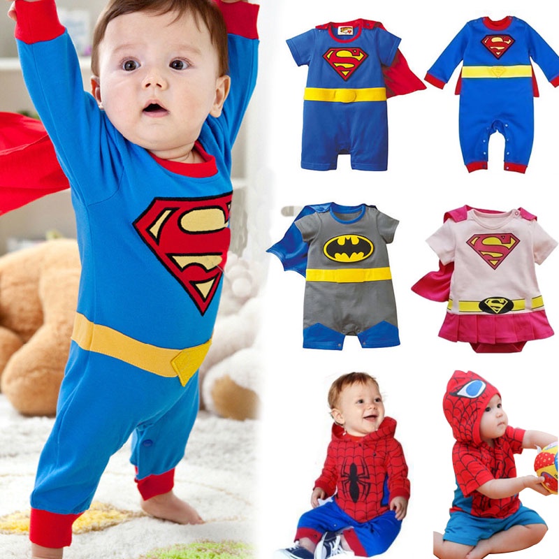 Superman sales baby romper