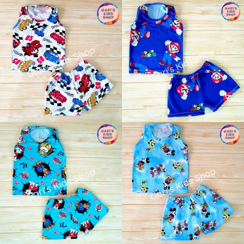 Kids Sando & Short Terno Pambahay for Boys Infant 0-6 Years Old ...