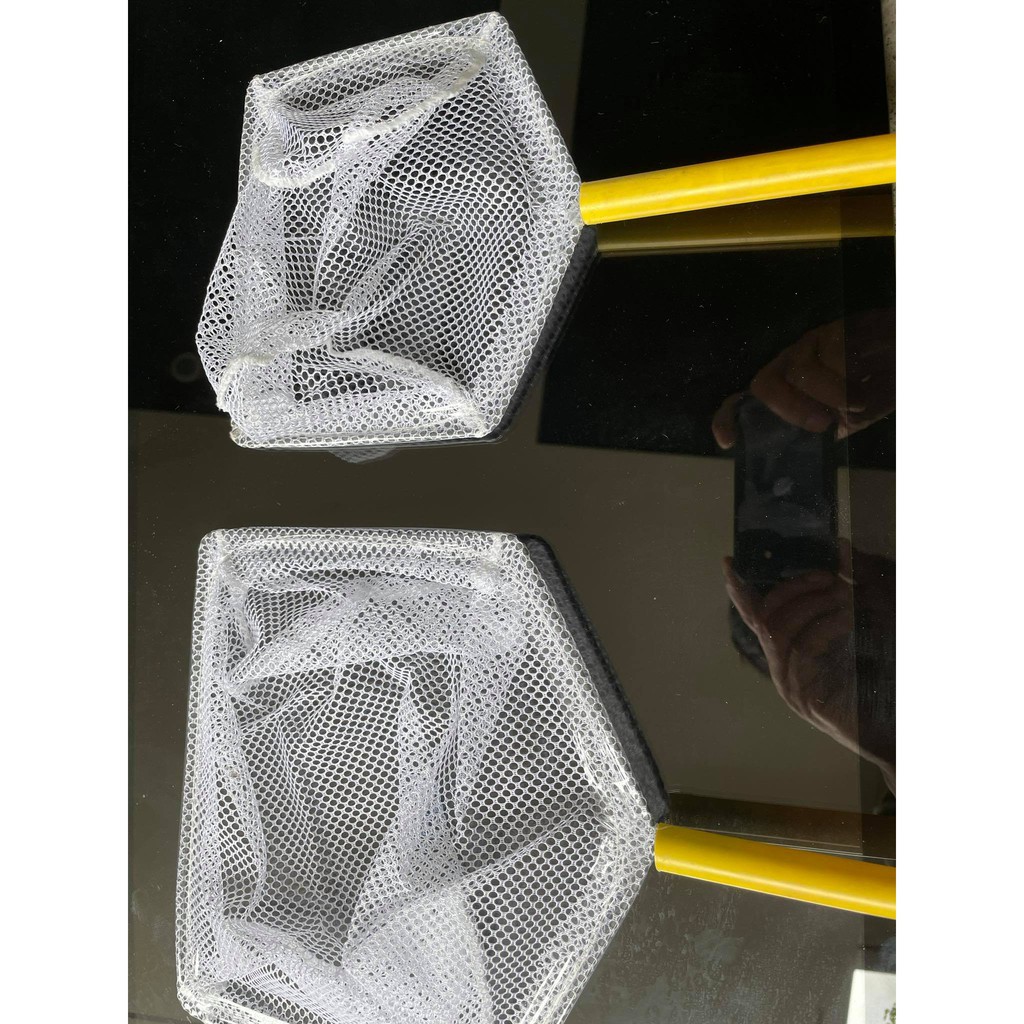 Aquarium Fish Net Yellow Plastic Handle | Shopee Philippines