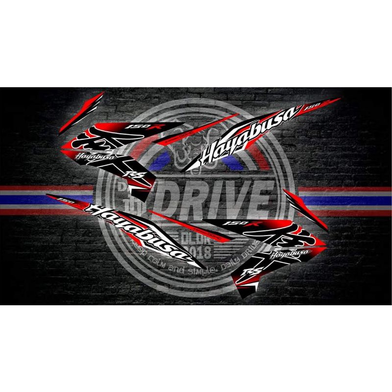 RS 150 FI DECAL STICKER (HAYABUSA DESIGN) | Shopee Philippines