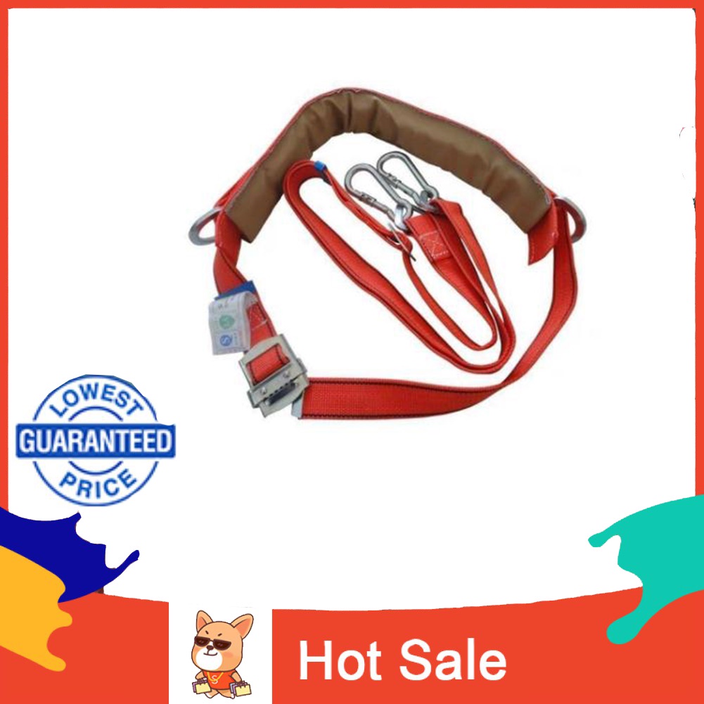 Aerial work safety belt, fence climbing pole safety rope fall