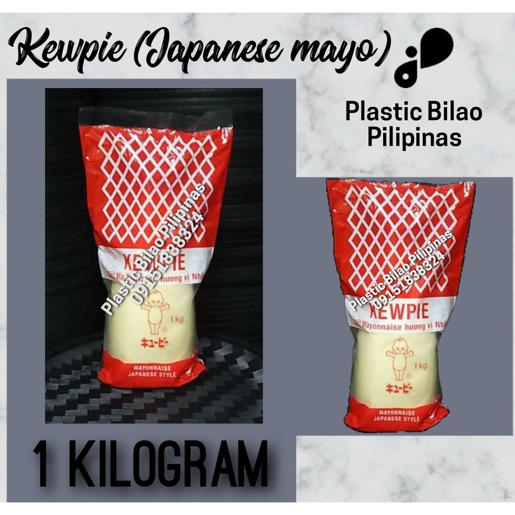 KEWPIE 1kg Japanese Mayo / Keto mayo / mayo light PLASTIC BILAO PILIPINAS Shopee Philippines
