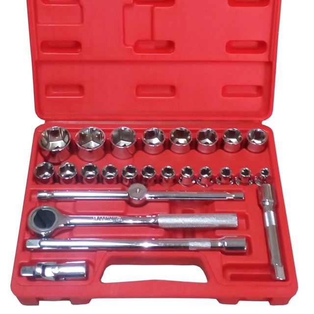 Crossman Socket Wrench Set 25pcs. | Shopee Philippines