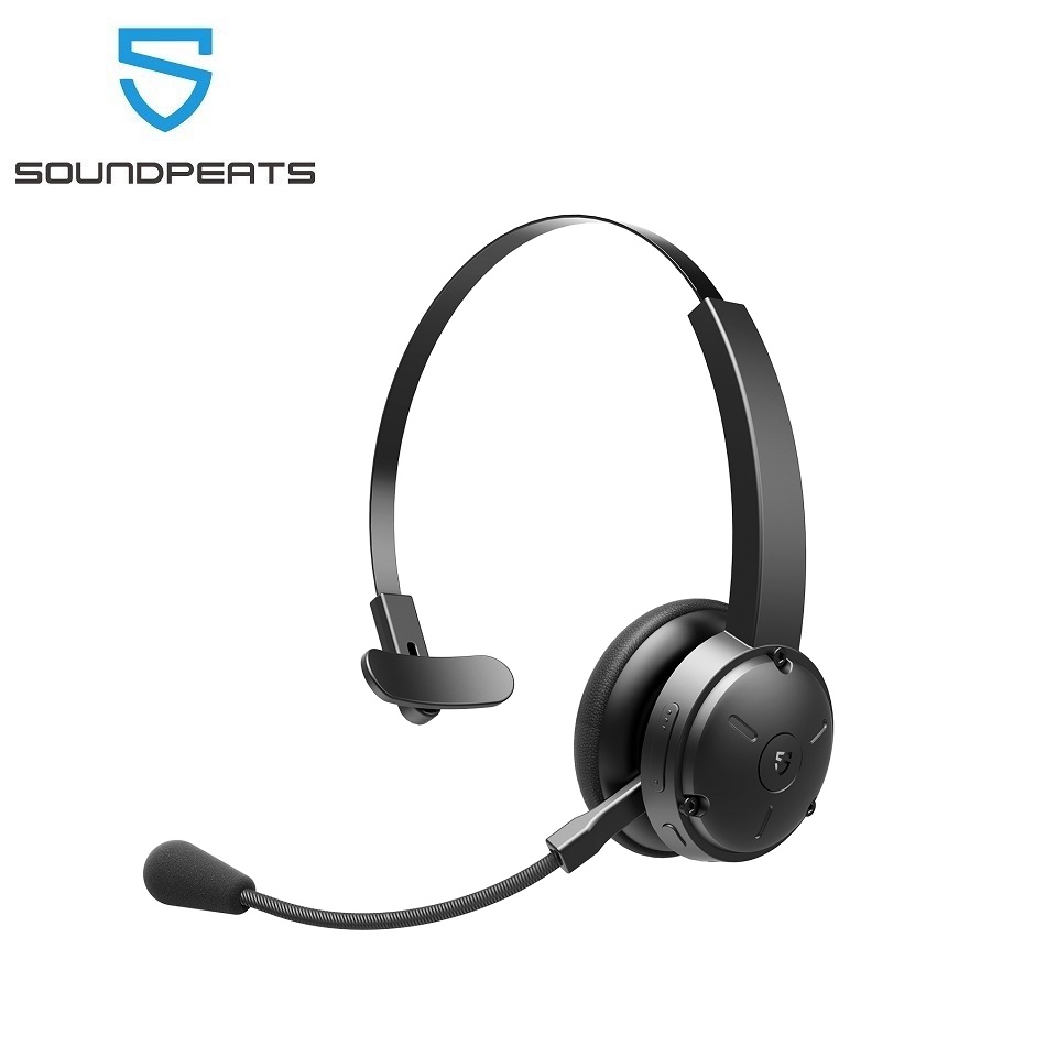 Soundpeats A7 Pro Bluetooth Wireless Headset With Microphone V5 2 Ai Noise Cancellation 40 Hrs