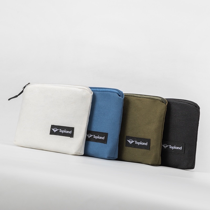 Canvas purse wallet hot sale