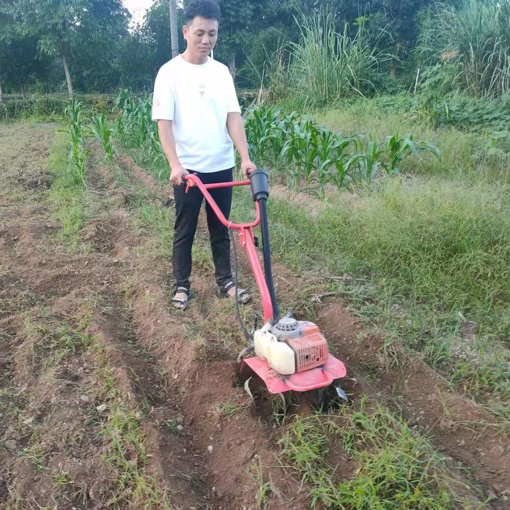 Agricultural Gas Tiller New Farmland Orchard Greenhouse Loosening Soil