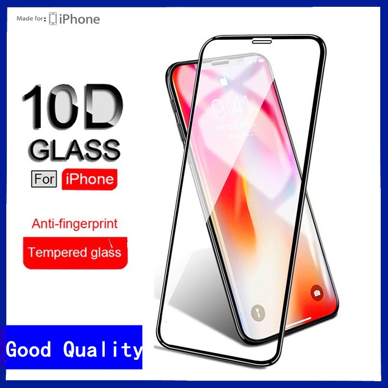 2Pcs 10D Protective Film Full Screen Cover Tempered Glass For IPhone 11 Pro Max Xs Max Xr X 6 7 8 Plus 5 5s 5c Se Screen Glass Protector Film 5e13e0e8b84d4c6e504574eb