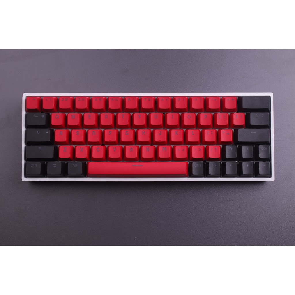 Keycaps, Towang 61 Keys PBT Keycaps Backlight TwoColor Mechanical