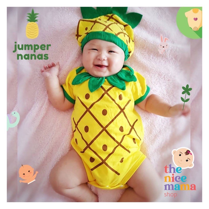 Pineapple romper baby sale