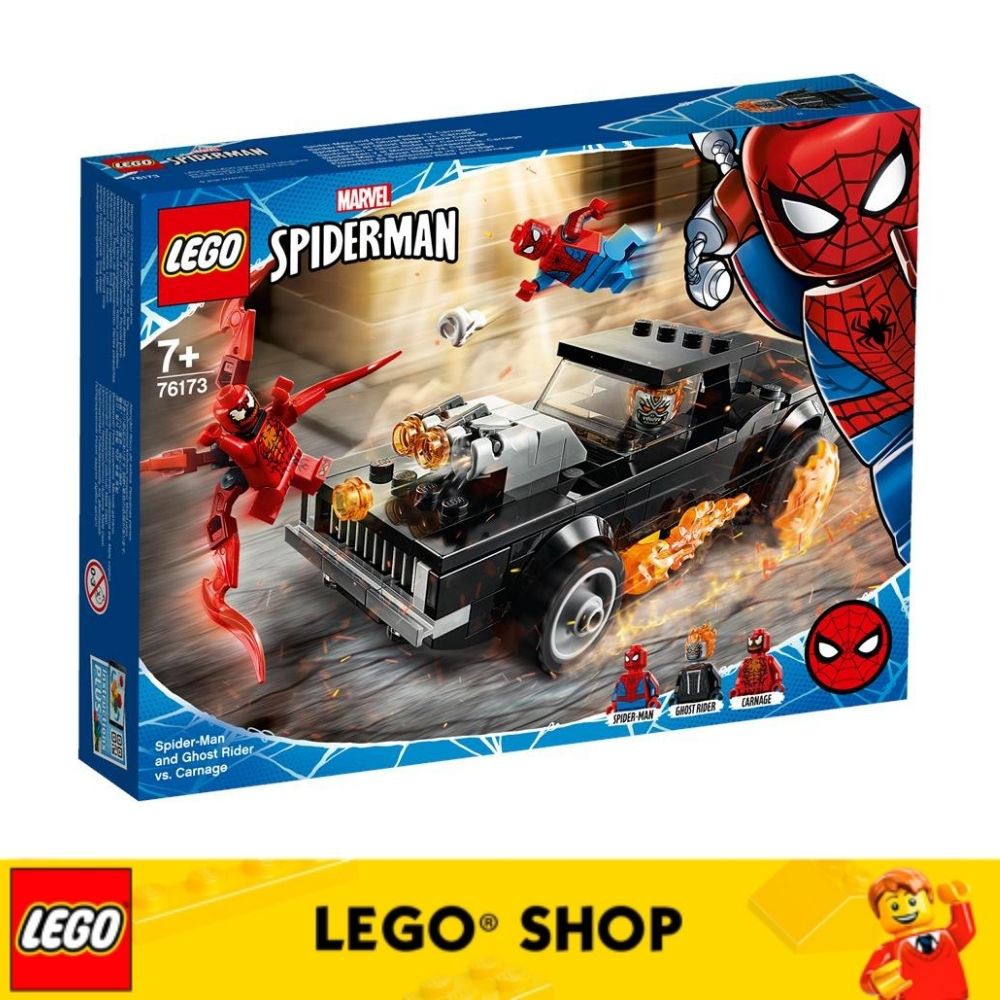 LEGO® Super Heroes 76173 Spider-Man and Ghost Rider vs. Carnage (212 ...