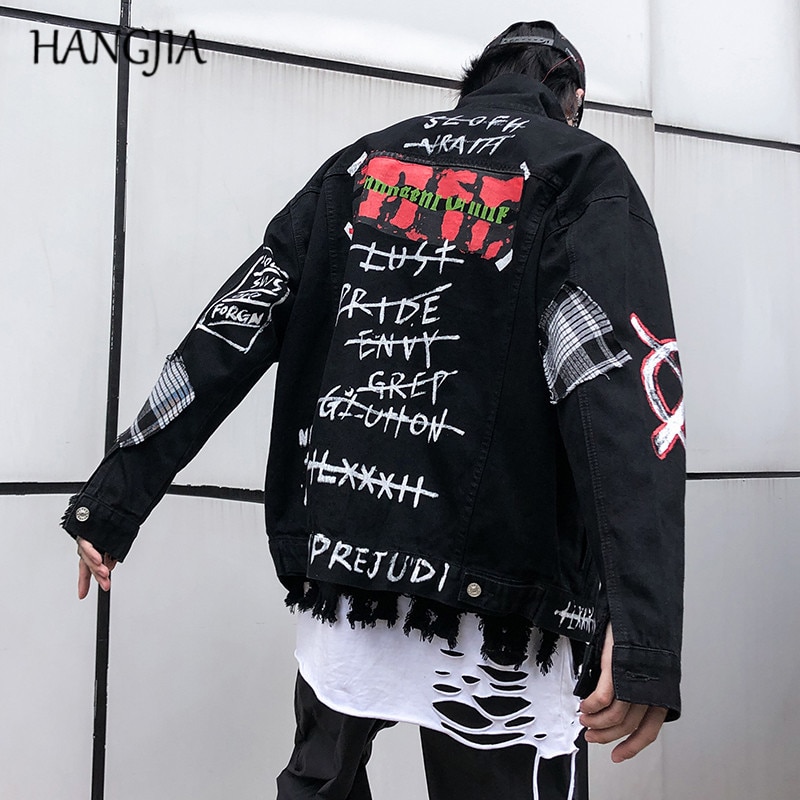 Graffiti on best sale jean jackets