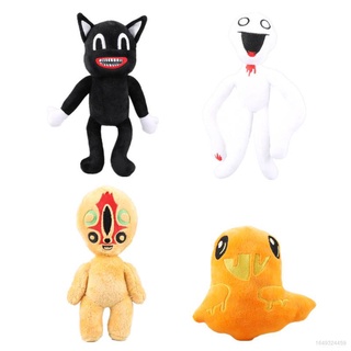 18cm Scp-999 Plush Toy Tickle Monster Kawaii Orange Anime Cartoon Character  Plushie Soft Stuffed Animal Toys Gift For Kids