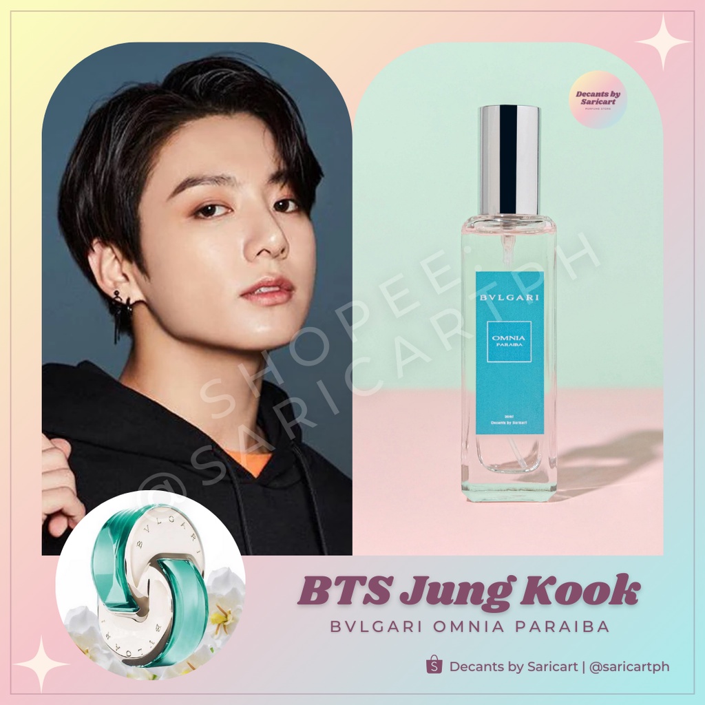 Bvlgari discount perfume jungkook