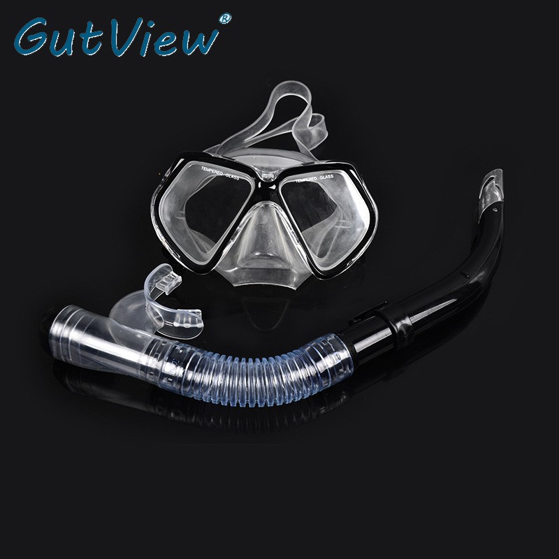 Professional Tempered Glass Diving Goggles Scuba Diving Snorkel