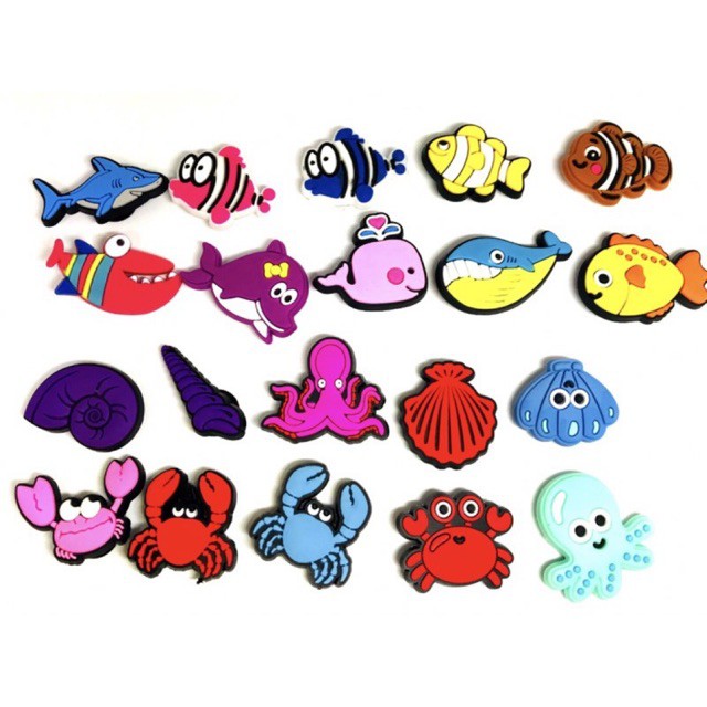 Fish jibbitz sales