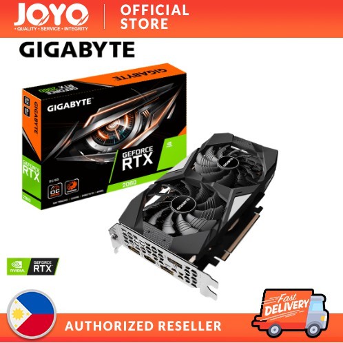 VC GBT RTX2060 OC 6GD GIGABYTE RTX2060 OC 6GB GDDR6 192BIT DUAL FAN Shopee Philippines