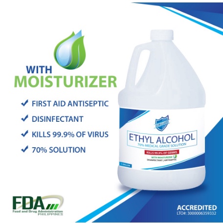 70% Isopropyl Alcohol Antiseptic Disinfectant with Moisturizer - (1 ...