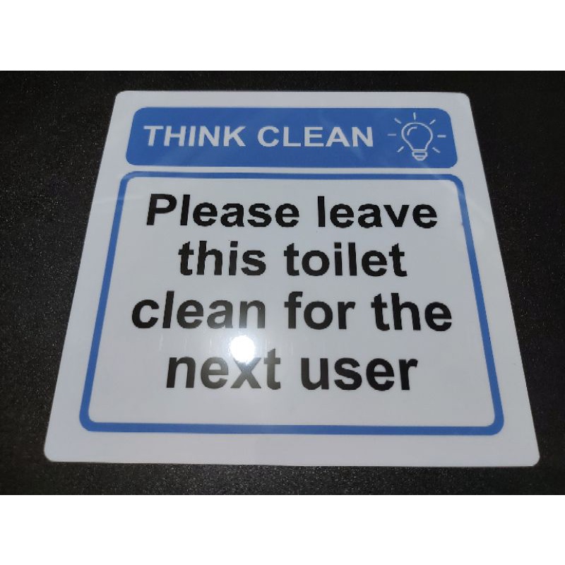 PVC SIGN BOARD FOR RESTROOM/COMFORTROOM | Shopee Philippines