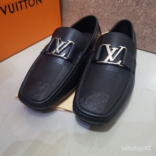 Louis Vuitton LV Monogram Leather Boat Shoes - White Loafers, Shoes -  LOU758038