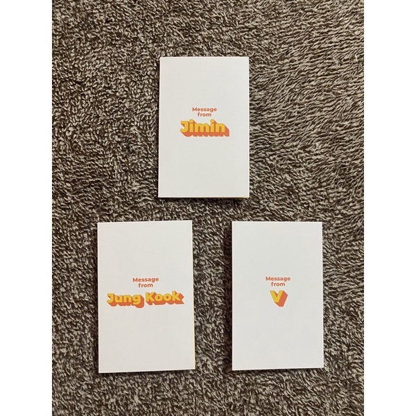 Butter Album Message Card Shopee Philippines