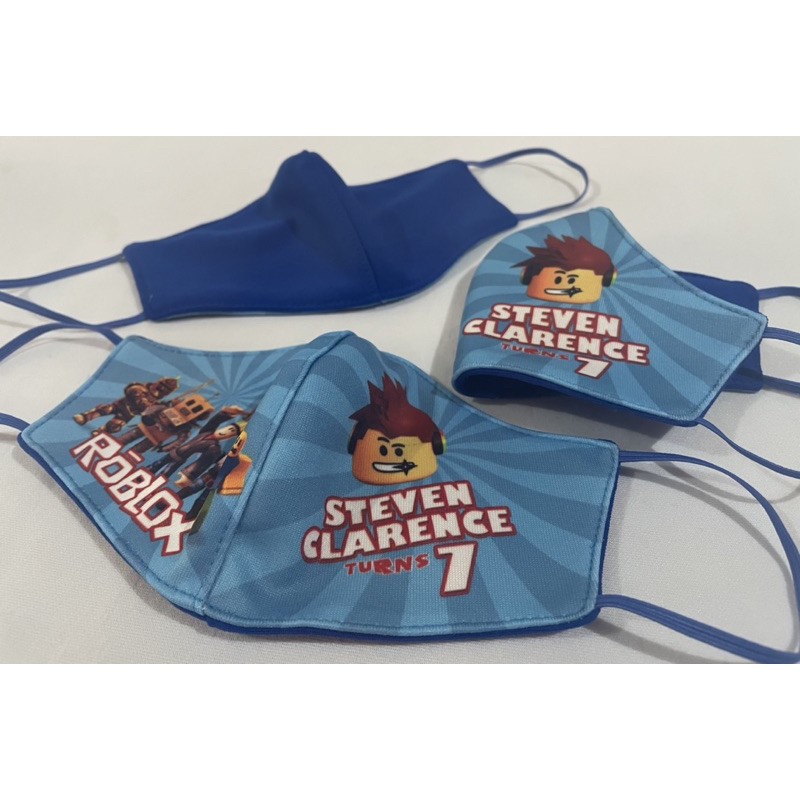 Personalized Roblox Themed Face Mask | Shopee Philippines