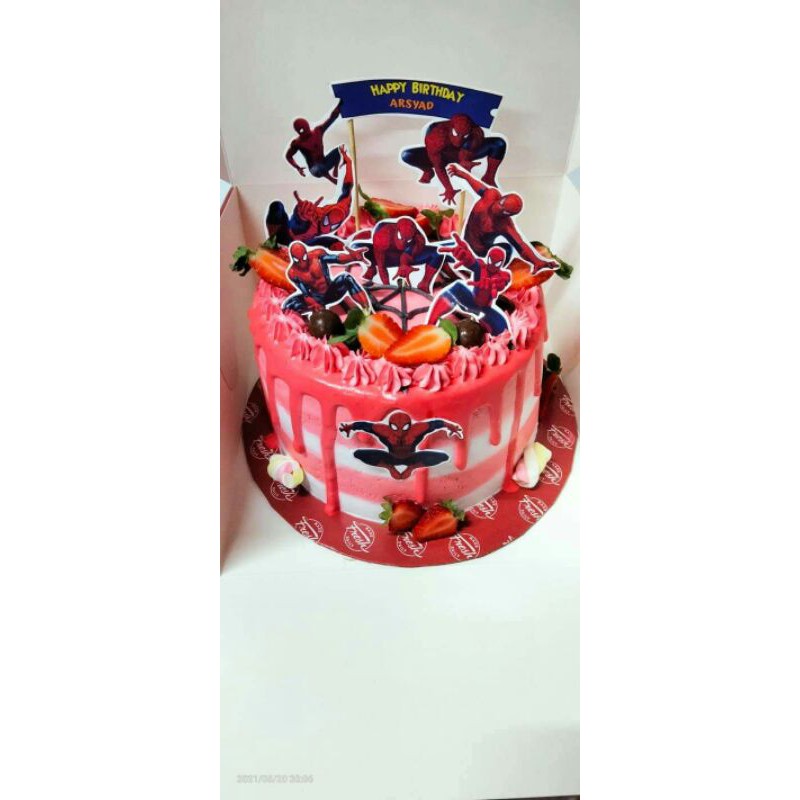 Topper Kek Spiderman | Shopee Philippines
