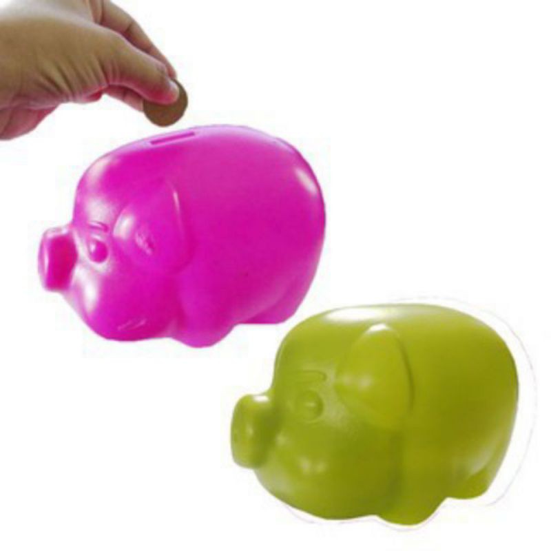 plastic piggy bank ( alkansya ) Shopee Philippines
