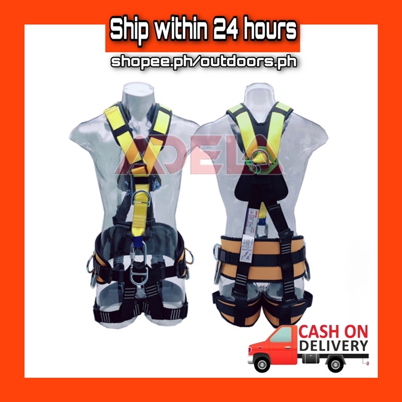 Rescue Harness Adela Hkw 4503 Full Body Harness Y Type Fall Protection Rescue Safety Rope Access 3190