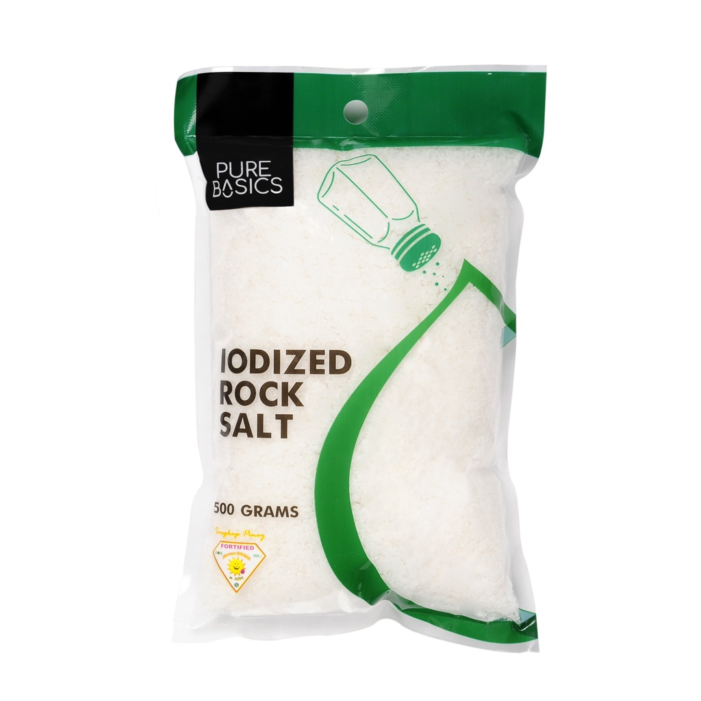 Pure Basics Rock Salt 500g | Shopee Philippines