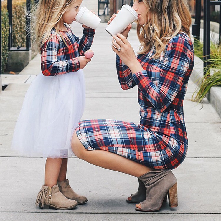 Mother and daughter terno sale