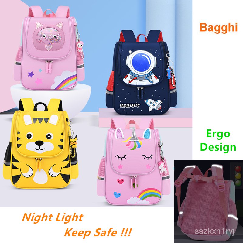 School Bag Preschool Bag Kids Bag Ergonomic Stylish Nursery