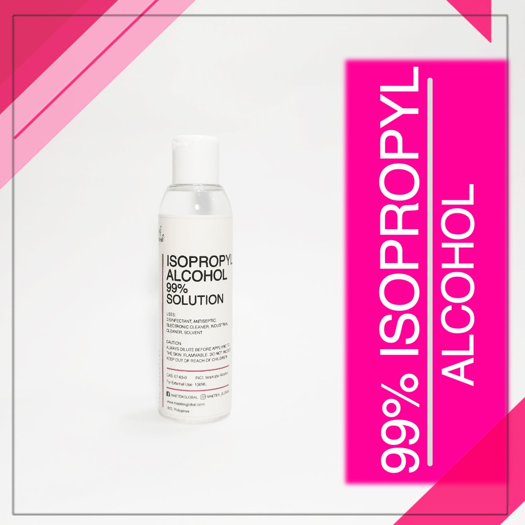 99 Isopropyl Alcohol (100mL) Shopee Philippines