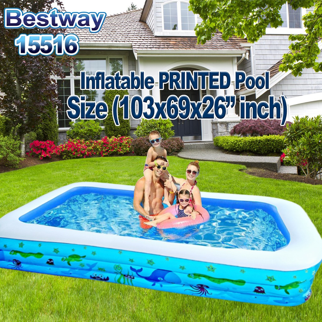 Inflatable pool shopee online