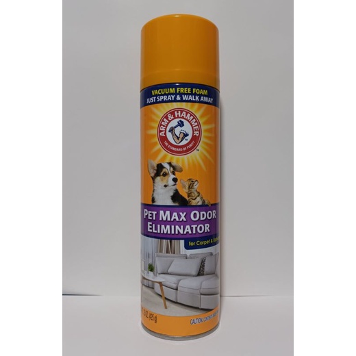 ARM & HAMMER Pet Max Odor Eliminator Vacuum Free Foam 425g Shopee