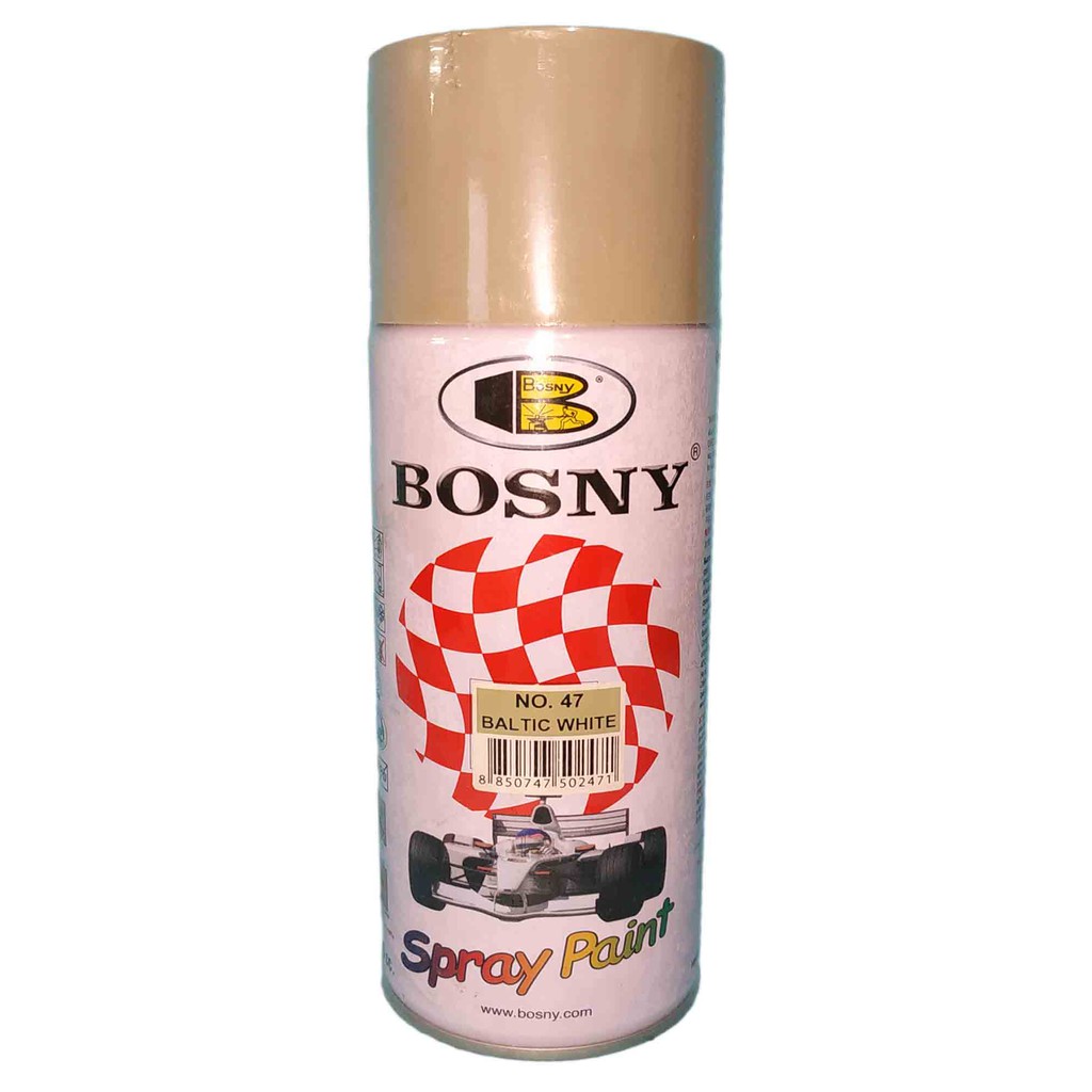 BOSNY SPRAY PAINT BALTIC WHITE NO. 47 ...
