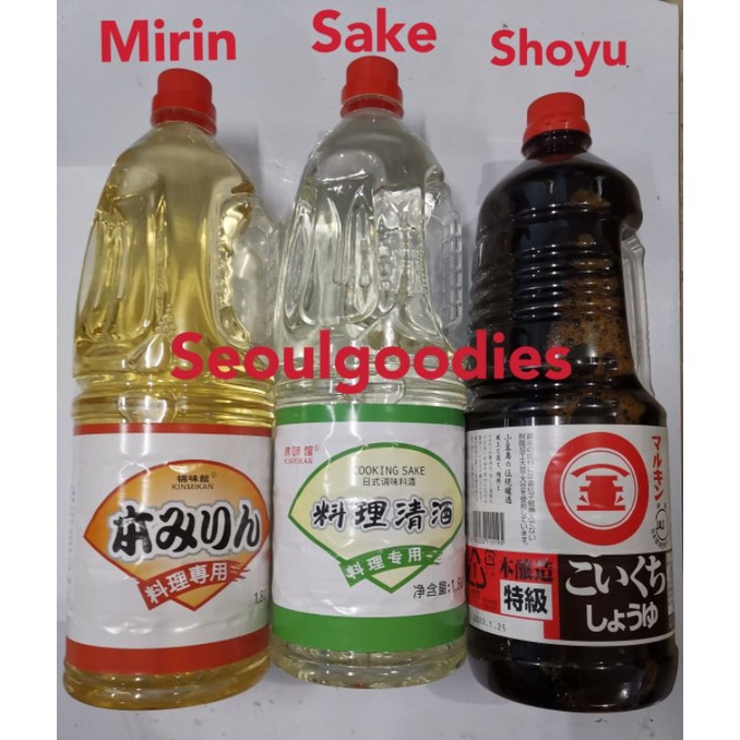 Japanese Mirin and Sake/ Shoyu/ Vinegar (1.8L) Big size!! Shopee