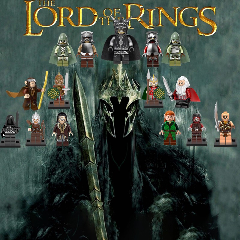 Ringwraith Minifigures Compatible With Lego Lord Of The Rings Hobbit ...