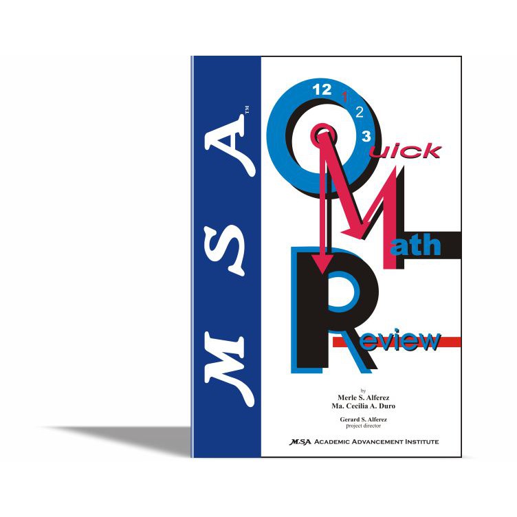 MSA Quick Math Reviewer (Authentic / Brand New) | Shopee Philippines