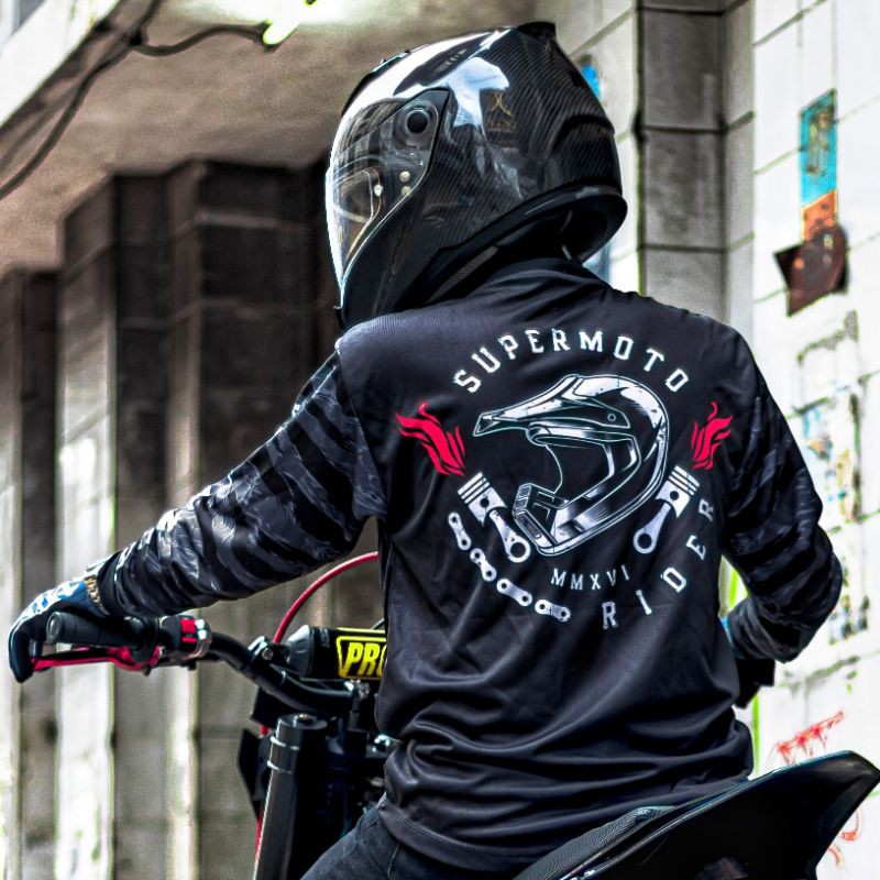 Supermoto riding outlet jacket