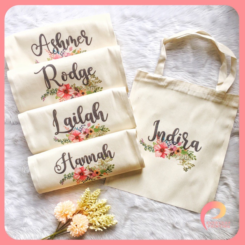 Personalized Totebag (Souvenir / Debut / Gift / giveaways