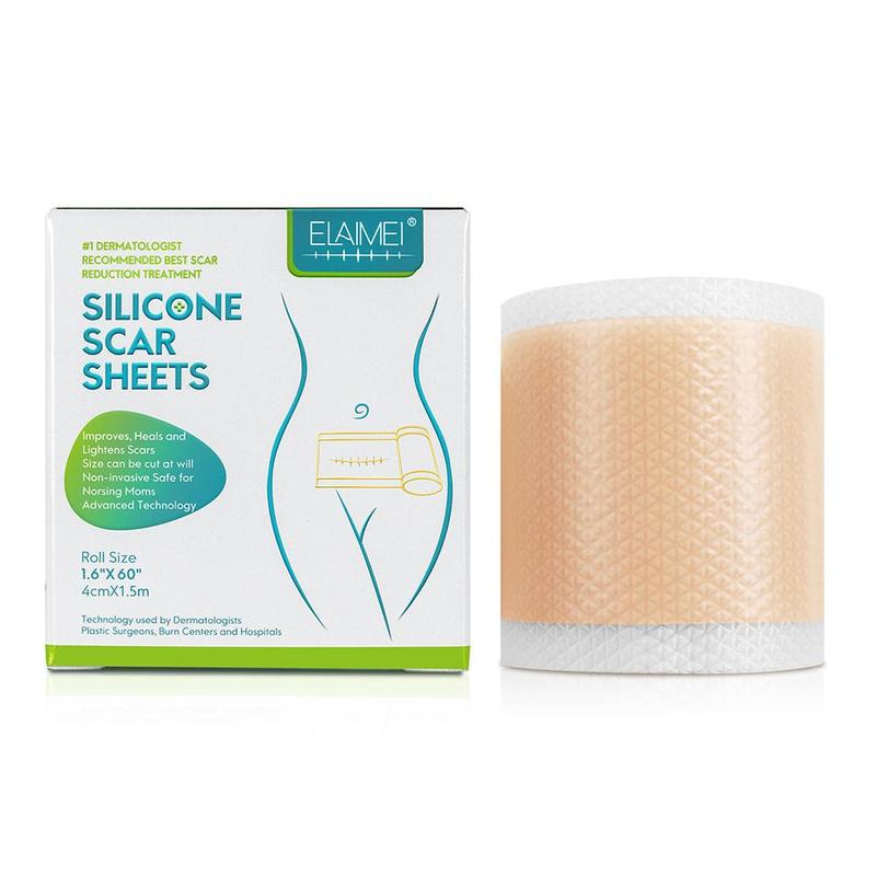 1 Roll Surgery Scar Removal Silicone Gel Sheet Patch Tape Sticker Skin ...