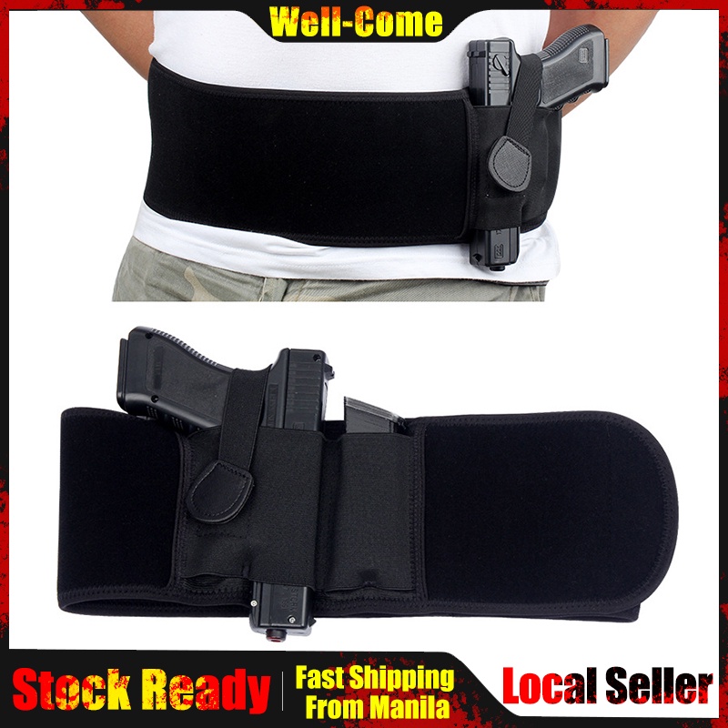 ∋Tactical Ultimate Belly Band Holster for Concealed Carry Fit Mid Full
