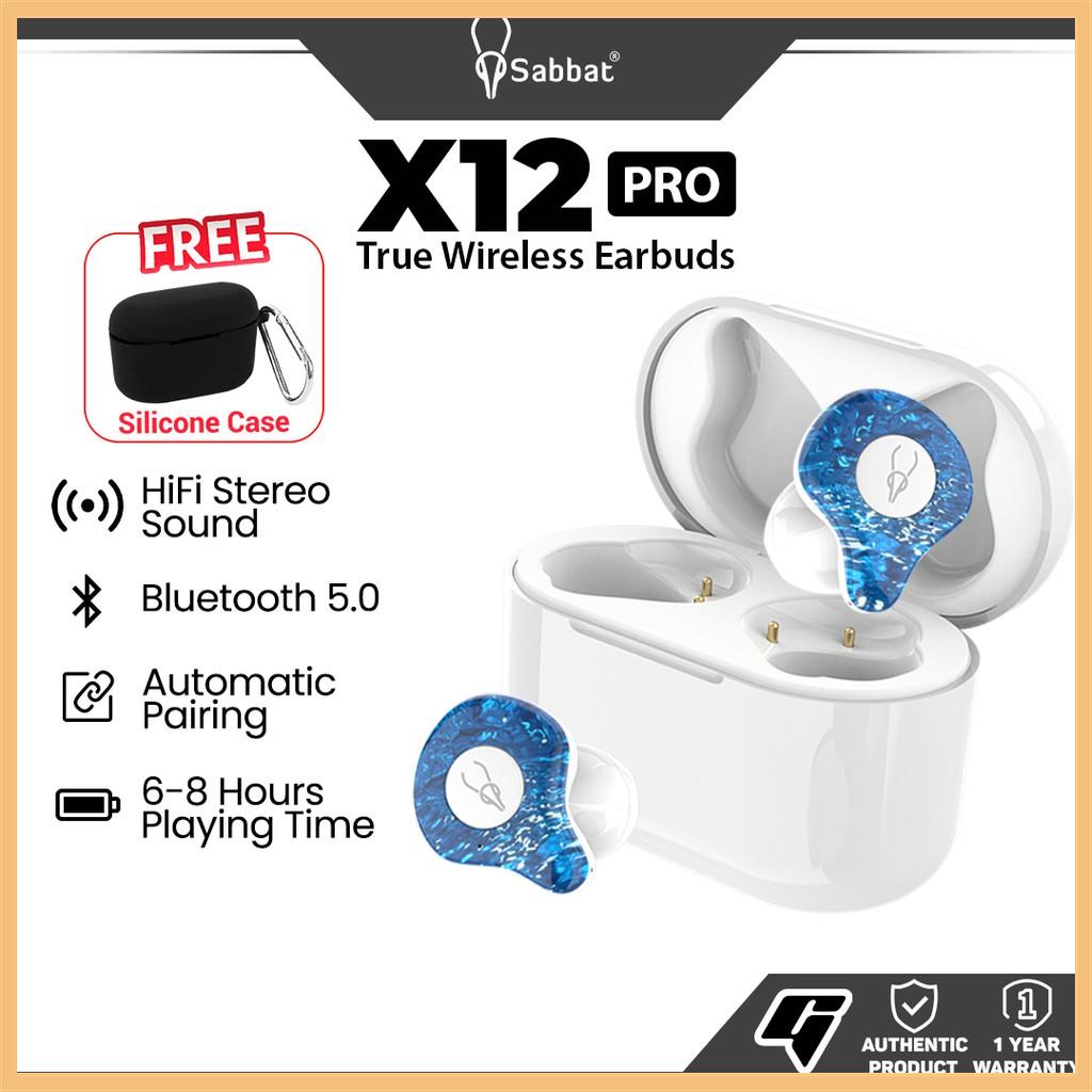 Available Sabbat X12 Pro Wireless Earphone 5.0 Bluetooth with