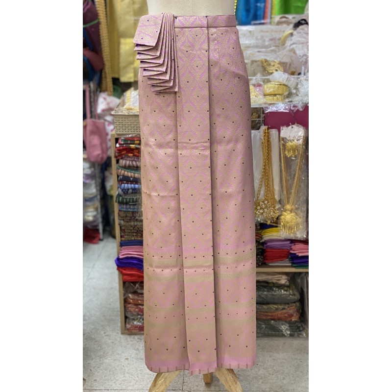 Mrs. Chai Carry Thick Fabric Thai Dress Women's Face | Shopee Philippines