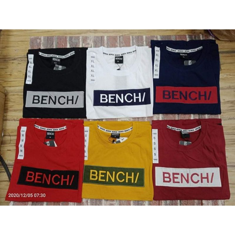 BENCH T SHIRT ( MEN assorted | ) design Philippines print Shopee FOR 